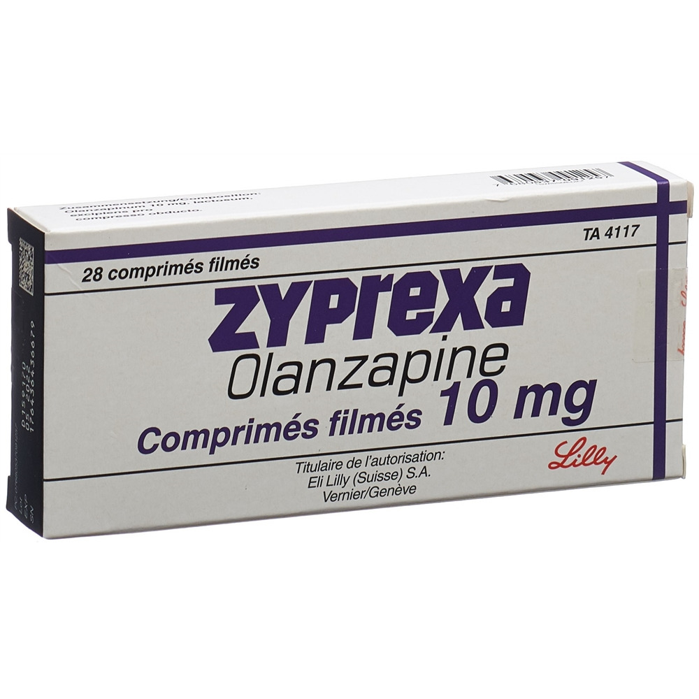 ZYPREXA cpr pell 10 mg blist 28 pce, image 2 sur 2