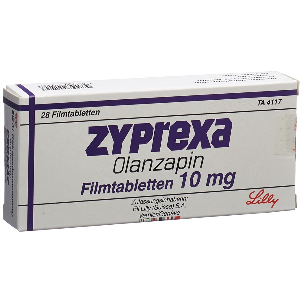 ZYPREXA cpr pell 10 mg blist 28 pce, image principale