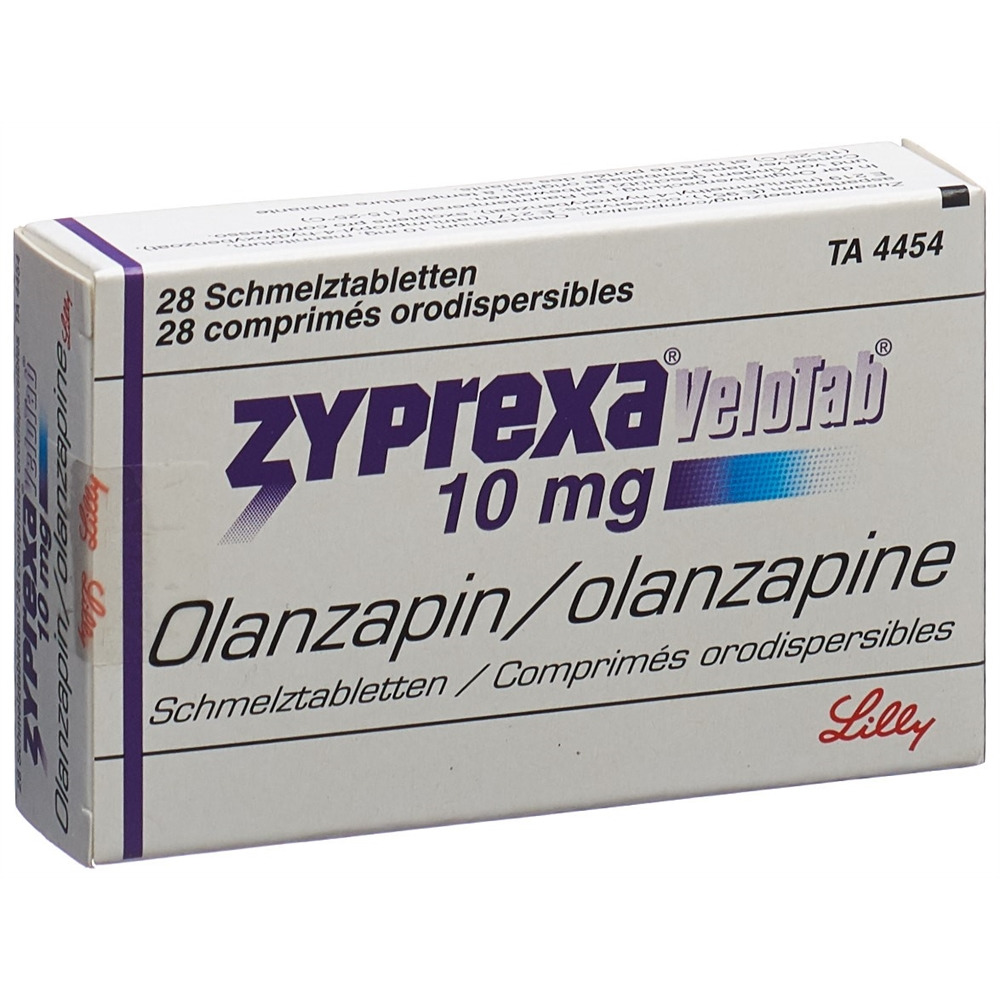 ZYPREXA Velotab 10 mg, image principale