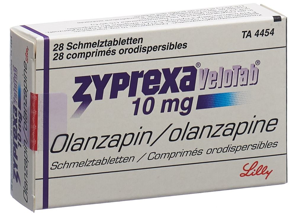 ZYPREXA Velotab 10 mg, image principale