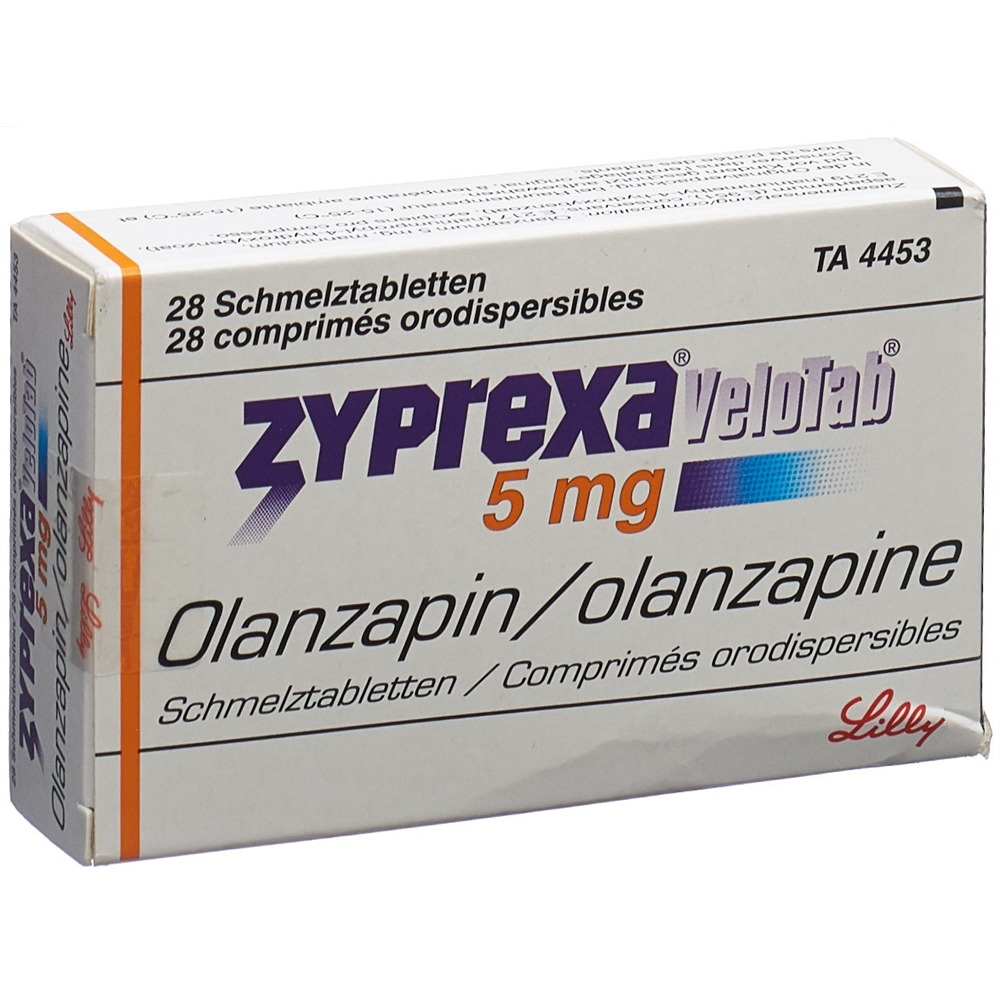 ZYPREXA Velotab 5 mg, image principale